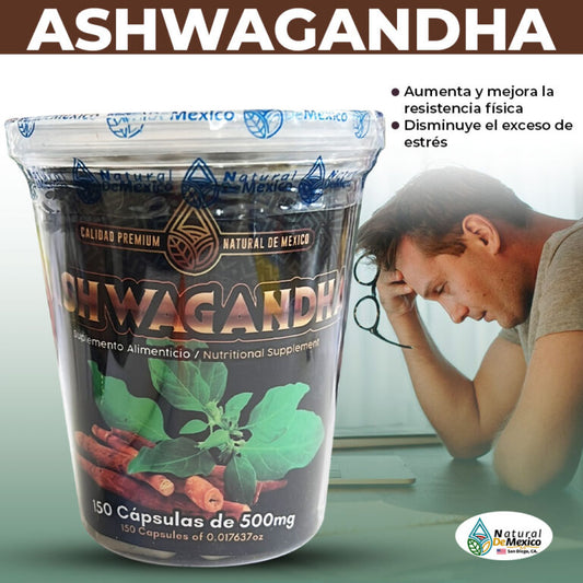 Ashwagandha – Suplemento Natural para Energía y Manejo del Estrés