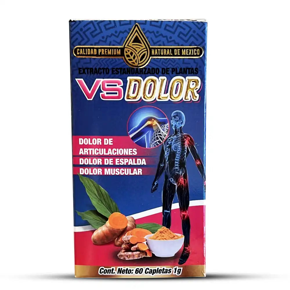 VS Dolor – Suplemento Natural para Articulaciones y Músculos