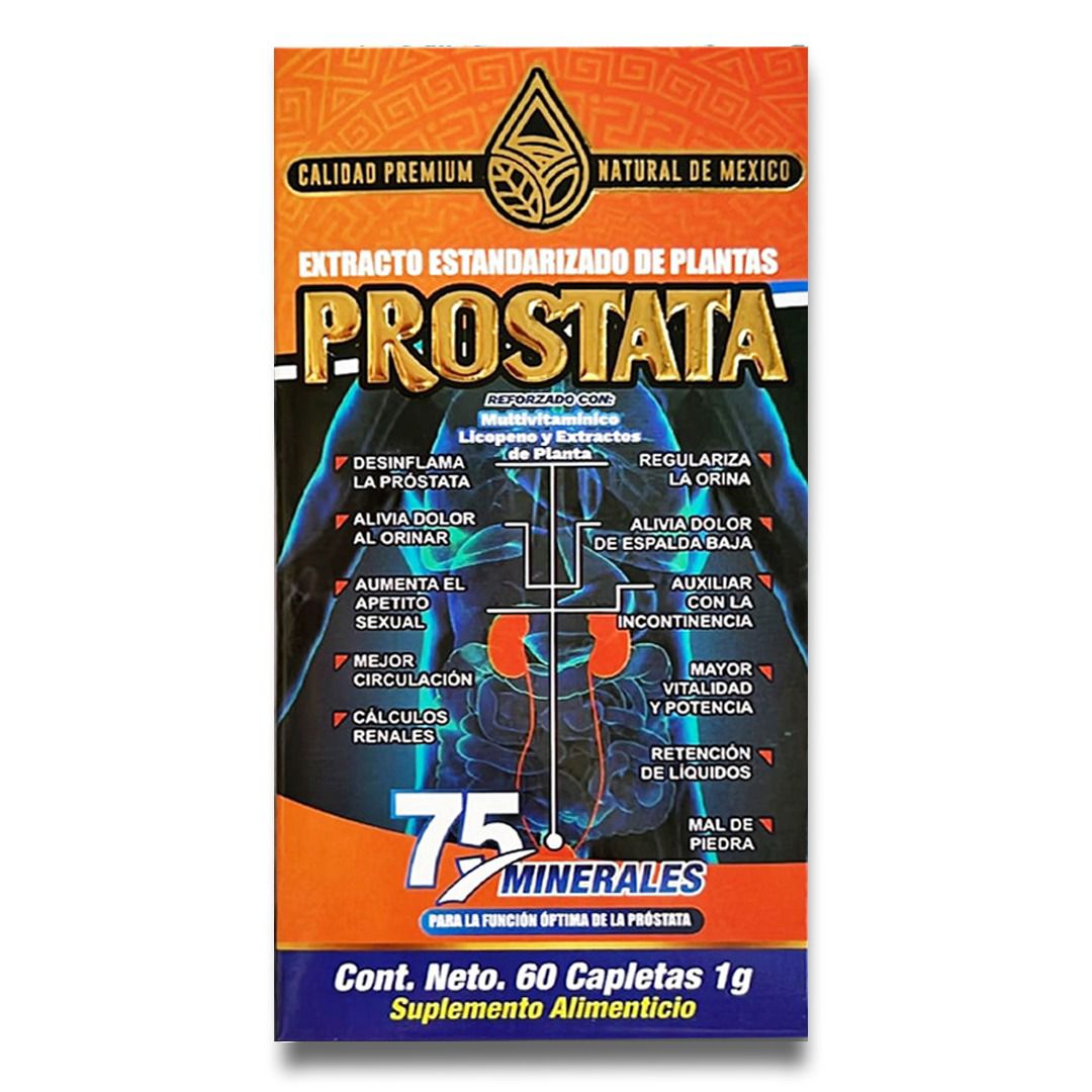 Próstata – Suplemento Natural con Licopeno y Minerales