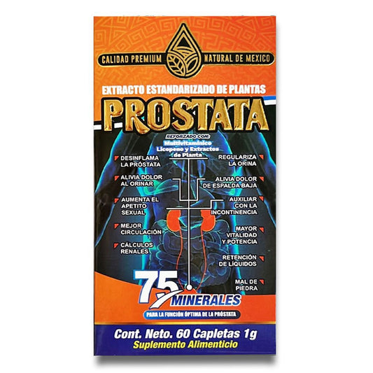 Próstata – Suplemento Natural con Licopeno y Minerales