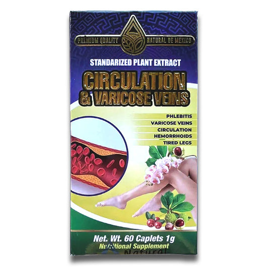 Circulación y Venas Varicosas – Suplemento Natural para la Salud Venosa