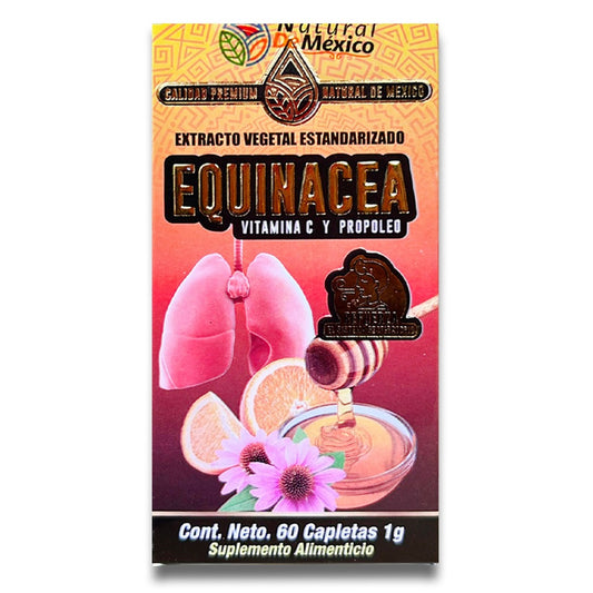 Equinácea con Vitamina C y Propóleo – Suplemento Natural para Defensas