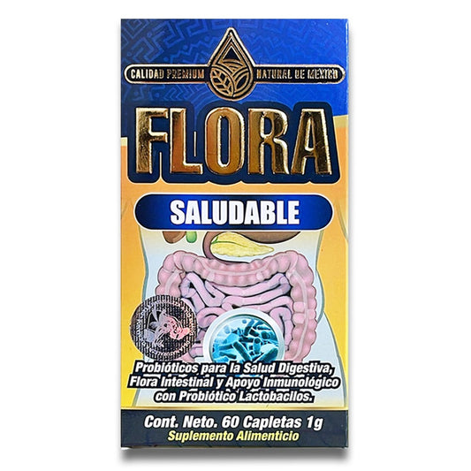 Flora Saludable – Probióticos para la Salud Digestiva e Inmunológica