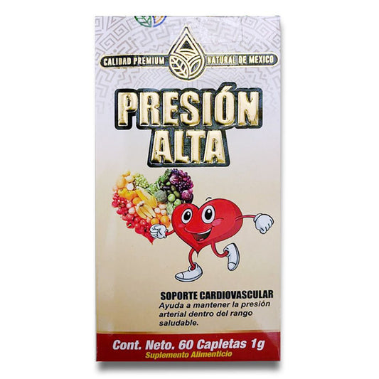 Presión Alta – Suplemento Natural de Soporte Cardiovascular